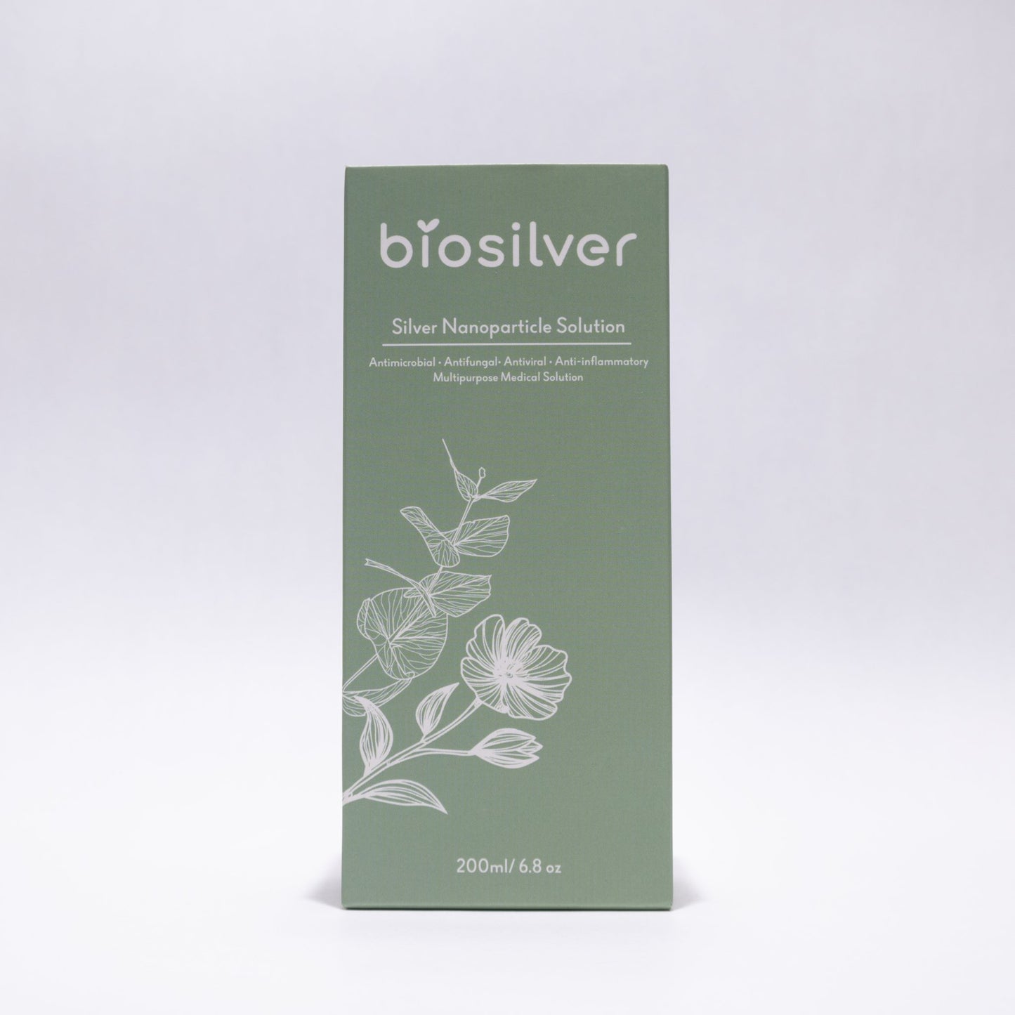 Biosilver™ Silver Nanoparticle Solution-Colloidal Silver Alternative-Silver Spray-Box Front